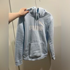 Puma light blue hoodie (US XS)